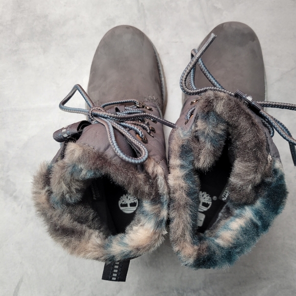 Timberland Gray Premaloft insulated hiking boots. Size 7 - Picture 7 of 14